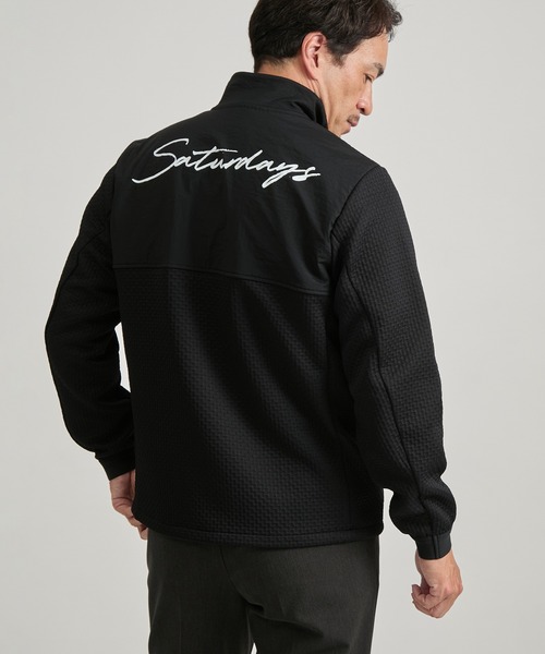 Saturdays Golf(サタデーズゴルフ)の「Double Knit Blouson(ブルゾン・メンズ・ホワイト/ブラック・L/M/S/XL)」の11枚目の写真