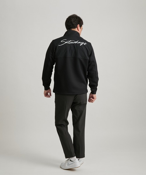 Saturdays Golf(サタデーズゴルフ)の「Double Knit Blouson(ブルゾン・メンズ・ホワイト/ブラック・L/M/S/XL)」の14枚目の写真