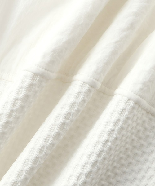 Saturdays Golf(サタデーズゴルフ)の「Double Knit Blouson(ブルゾン・メンズ・ホワイト/ブラック・L/M/S/XL)」の3枚目の写真