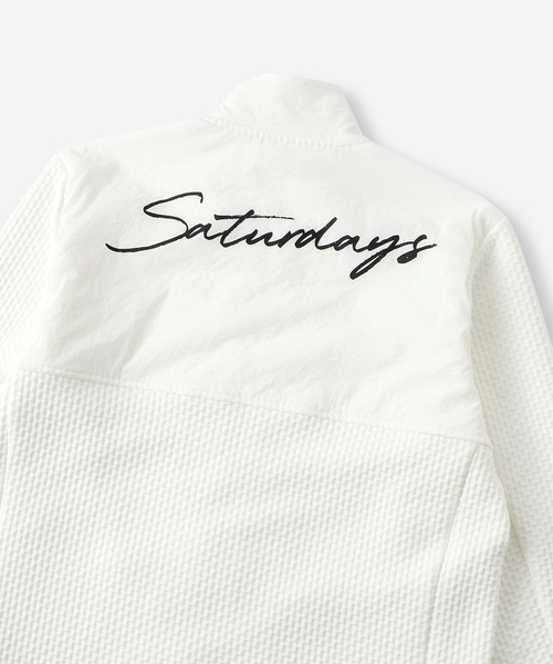 Saturdays Golf(サタデーズゴルフ)の「Double Knit Blouson(ブルゾン・メンズ・ホワイト/ブラック・L/M/S/XL)」の8枚目の写真