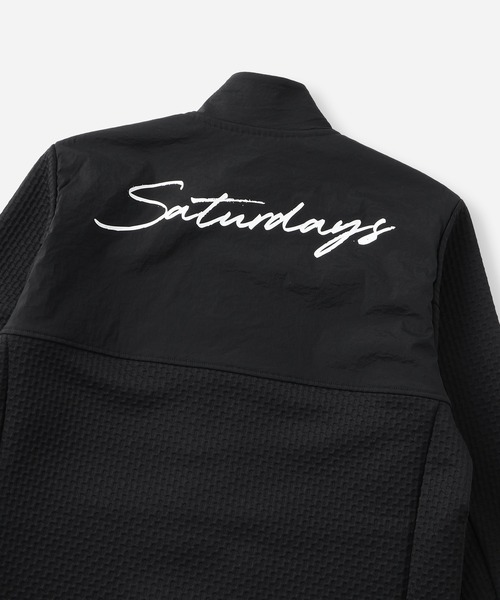 Saturdays Golf(サタデーズゴルフ)の「Double Knit Blouson(ブルゾン・メンズ・ホワイト/ブラック・L/M/S/XL)」の7枚目の写真