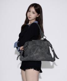 WANT SLIP（ウォント スリップ）の「【ユニセックス】Rivet Boston Bag / リベットボストンバッグ（ボストンバッグ）」