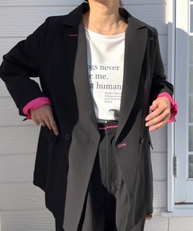 Q | ダブルブレストジャケット(テーラードジャケット)