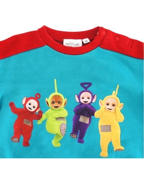 テレタビーズ×chimajiro0730さん】長袖ダルマボディスーツ 総柄