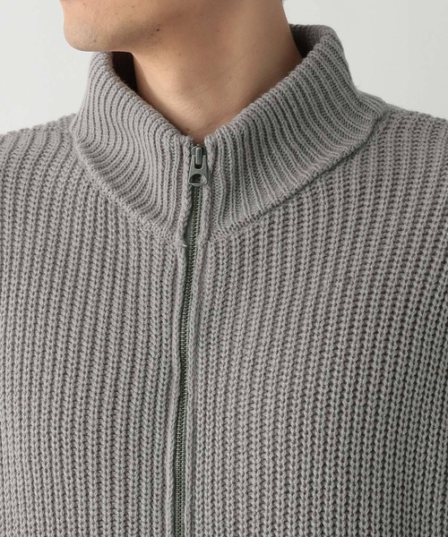 FOUND GOOD（ファウンドグッド）の「ZIPUPニット（ニット/セーター・メンズ・オレンジ系5/グレー系5/ブラック・L/XL/S/M）」の12枚目の写真