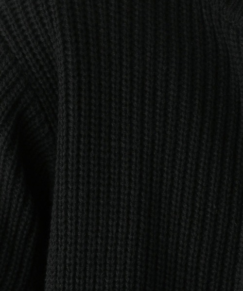 FOUND GOOD（ファウンドグッド）の「ZIPUPニット（ニット/セーター・メンズ・オレンジ系5/グレー系5/ブラック・L/XL/S/M）」の17枚目の写真