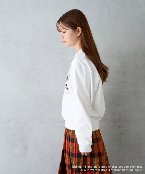 BIRTHDAY BAR（バースデイバー）の「【GREMLINS グレムリン】ギズモ　スウェット（スウェット・レディース・ホワイト/ブラック・0）」の9枚目の写真