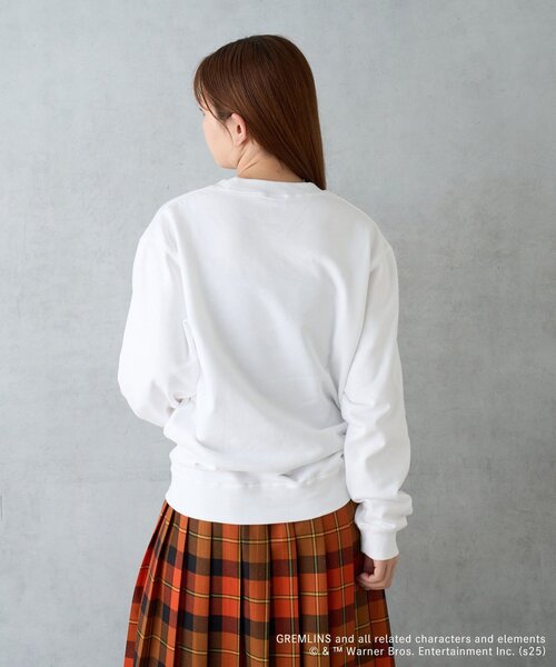 BIRTHDAY BAR（バースデイバー）の「【GREMLINS グレムリン】ギズモ　スウェット（スウェット・レディース・ホワイト/ブラック・0）」の10枚目の写真