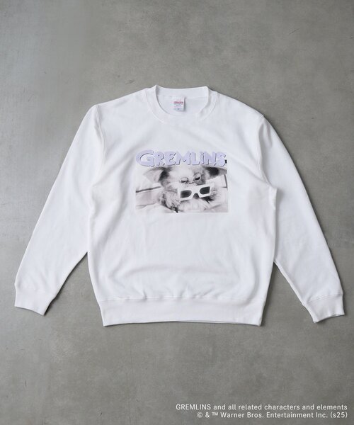 BIRTHDAY BAR（バースデイバー）の「【GREMLINS グレムリン】ギズモ　スウェット（スウェット・レディース・ホワイト/ブラック・0）」の15枚目の写真