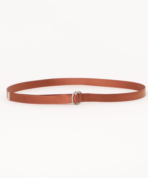 WILD THINGS(ワイルドシングス)の「【RES】【WILD THINGS】W-RING belt(ベルト・メンズ・ゴールド/ブラウン/ネイビー/ブロンズ・FREE)」の9枚目の写真