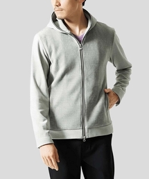 MK MICHEL KLEIN HOMME （エムケーミッシェルクランオム）の「【洗える/ストレッチ】ワッフルベロア ジップパーカー（その他アウター）」