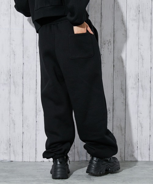 GORGE(ゴージ)の「《レオパードロゴ×裏起毛》レディース スウェットジョガーパンツ ルーズシルエット 秋冬(スウェットパンツ・レディース・グレー/ブラック・F)」の12枚目の写真