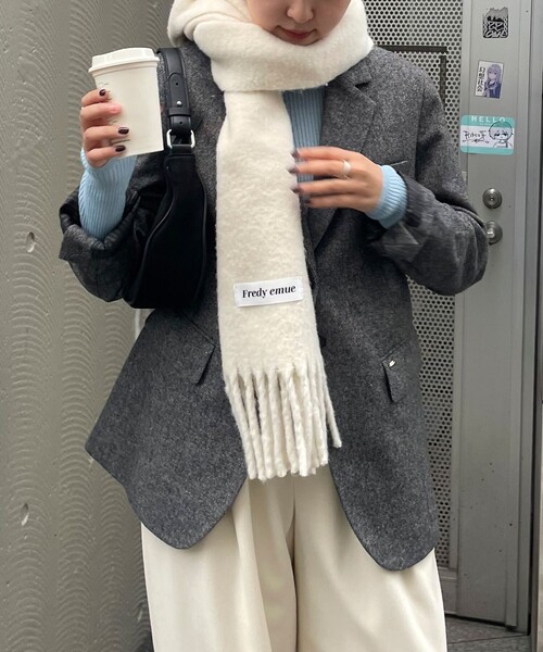 Fredy emue ツィードオーバージャケットコート ツィードオーバージャケットコート | FREDY & GLOSTER(フレディ アンド