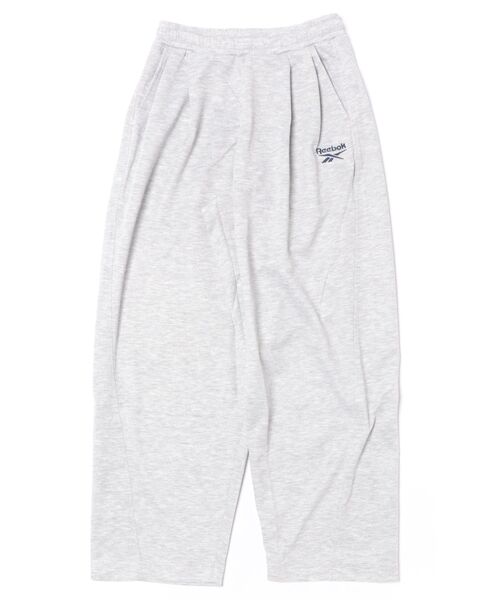 JUGLANS(ユグランス)の「【Reebok/リーボック】 バレルレッグパンツ(スウェットパンツ・レディース・ブラック/グレイッシュベージュ/グレー/ダークグレー・L/M/LL)」の1枚目の写真