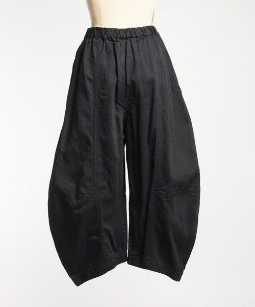 gomme（ゴム）の「デニムバルーンパンツ（デニムパンツ・レディース・インディゴブルー/ブラック/アイボリー・MEDIUM）」の22枚目の写真