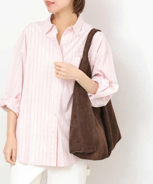 AULENTTI（オウレンティ）の「《追加3》別注【AULENTTI/オウレンティ】スウェードトートバッグ（トートバッグ・レディース・ブラウン・FREE）」の17枚目の写真