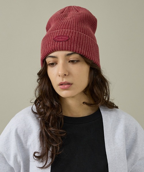 ABAHOUSE（アバハウス）の「【Dickies / ディッキーズ】EX CIRCLE LOGO PIGMENT KNIT WATCH/ニット帽/ユニセックス【WEB限定】（ニットキャップ/ビーニー・メンズ・グリーン/ブルー/レッド/ブラウン/ブラック・フリー）」の14枚目の写真