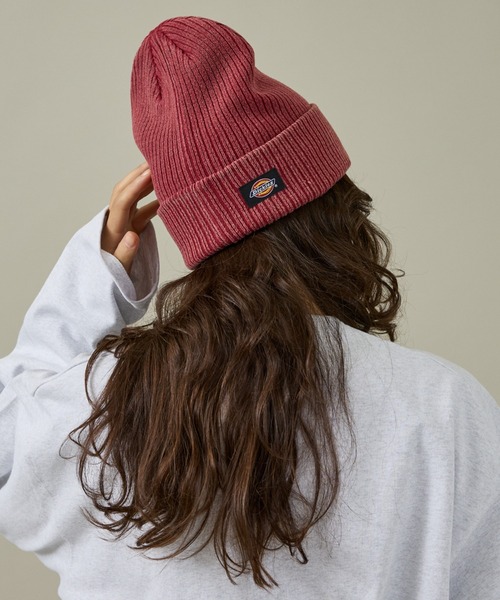 ABAHOUSE（アバハウス）の「【Dickies / ディッキーズ】EX CIRCLE LOGO PIGMENT KNIT WATCH/ニット帽/ユニセックス【WEB限定】（ニットキャップ/ビーニー・メンズ・グリーン/ブルー/レッド/ブラウン/ブラック・フリー）」の15枚目の写真