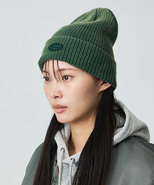 ABAHOUSE（アバハウス）の「【Dickies / ディッキーズ】EX CIRCLE LOGO PIGMENT KNIT WATCH/ニット帽/ユニセックス【WEB限定】（ニットキャップ/ビーニー・メンズ・グリーン/ブルー/レッド/ブラウン/ブラック・フリー）」の12枚目の写真