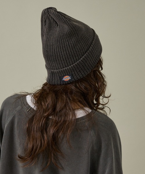 ABAHOUSE（アバハウス）の「【Dickies / ディッキーズ】EX CIRCLE LOGO PIGMENT KNIT WATCH/ニット帽/ユニセックス【WEB限定】（ニットキャップ/ビーニー・メンズ・グリーン/ブルー/レッド/ブラウン/ブラック・フリー）」の18枚目の写真