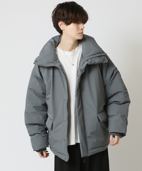 ARCADE（アーケード）の「ボリュームネック ファイバーダウン モンスターパーカー ジャケット（ダウンジャケット/コート・メンズ・グレイッシュベージュ/チャコール/ブラック・L/XL/M）」の5枚目の写真