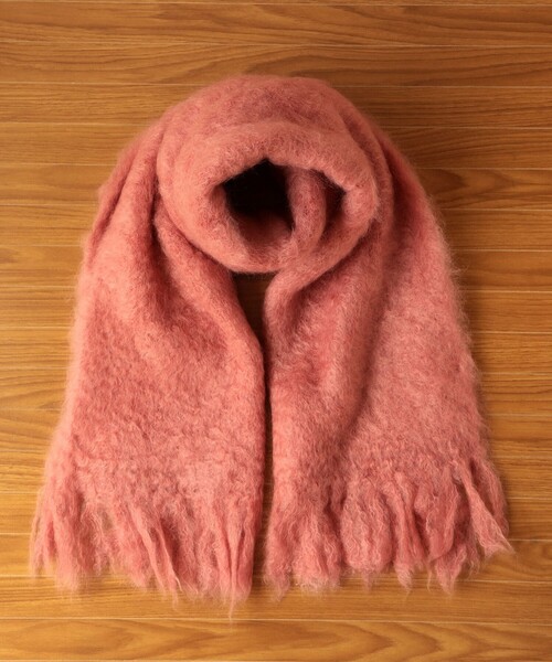 fennica(フェニカ)の「Adele's MOHAIR / Muffler マフラー(マフラー・レディース・レッド系その他2/イエロー系その他4/ブルー・ONE SIZE)」の4枚目の写真