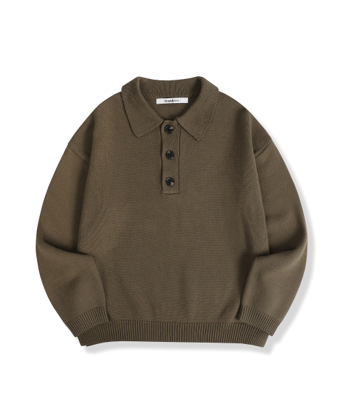 AVANDRESS(アバンドレス )の「Kamen Collar Knit NAVY(ニット/セーター・メンズ・ネイビー・SMALL/MEDIUM)」の9枚目の写真