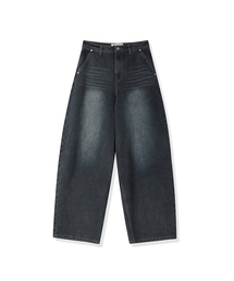 Balloon Denim Pants - 3COL
