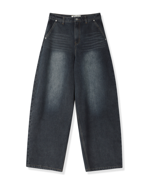 AVANDRESS(アバンドレス )の「Balloon Denim Pants - 3COL(デニムパンツ・レディース・ダークブルー/ブルー/ブラック・X-SMALL/SMALL/MEDIUM/LARGE/X-LARGE)」の7枚目の写真