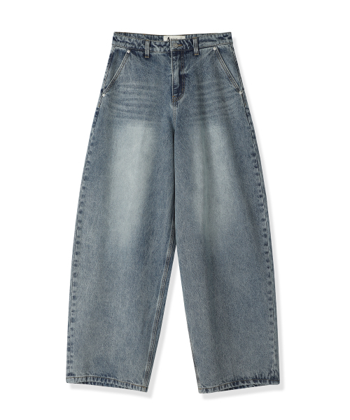 AVANDRESS(アバンドレス )の「Balloon Denim Pants - 3COL(デニムパンツ・レディース・ダークブルー/ブルー/ブラック・X-SMALL/SMALL/MEDIUM/LARGE/X-LARGE)」の8枚目の写真