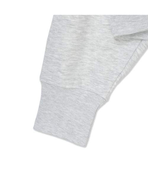 GUESS JEANS（ゲスジーンズ）の「GUESS JEANS Notched Collar Crop Sweat スウェット（スウェット・レディース・グレー/ブラック・X-SMALL/SMALL/MEDIUM）」の12枚目の写真