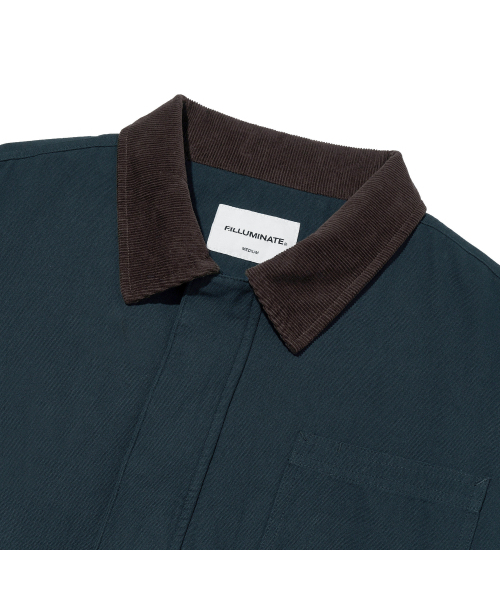 F.ILLUMINATE(フィルミネイト)の「コットンワークジャケット-ネイビー(ミリタリージャケット・レディース・その他・SMALL/MEDIUM/LARGE)」の7枚目の写真
