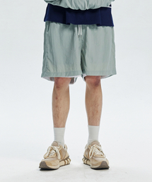 MONDRIAN LIGHT SHORTS _ PEPPERMINT