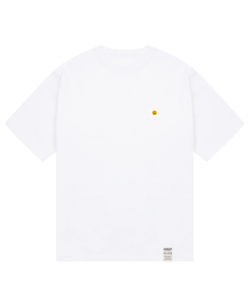 GRAVER（グレーバー）の「[ユニセックス]スモールフラワードット半袖Tシャツ_2カラー（Tシャツ/カットソー・レディース・ブラック/ホワイト・SMALL/MEDIUM/LARGE/X-LARGE）」の2枚目の写真