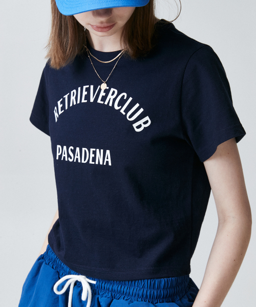 Retriever Club（レトリーバークラブ）の「JF ARCH CROP SHORT SLEEVE [NAVY]（Tシャツ/カットソー・レディース・その他・SMALL/MEDIUM）」の2枚目の写真