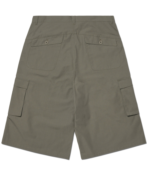 NOMANUAL(NOMANUAL)の「D.P CARGO BERMUDA PANTS - STONE(その他パンツ・レディース・その他・SMALL/MEDIUM/LARGE/X-SMALL)」の2枚目の写真