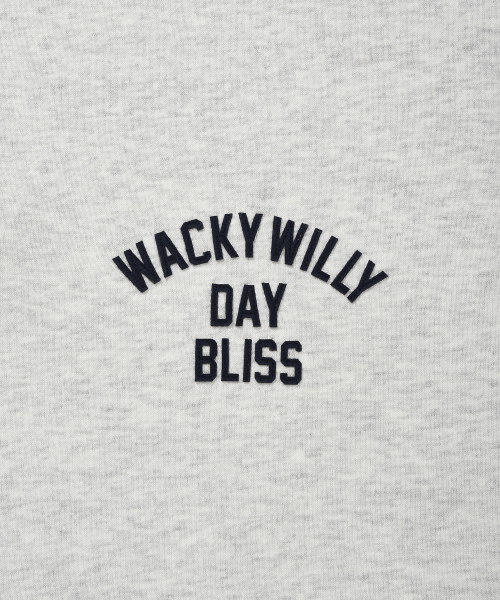 Wacky WiLLy（ワッキーウィリー）の「シグニチャータイポハーフジップスウェットライトグレー（スウェット・レディース・その他・SMALL/MEDIUM/LARGE/X-LARGE）」の6枚目の写真