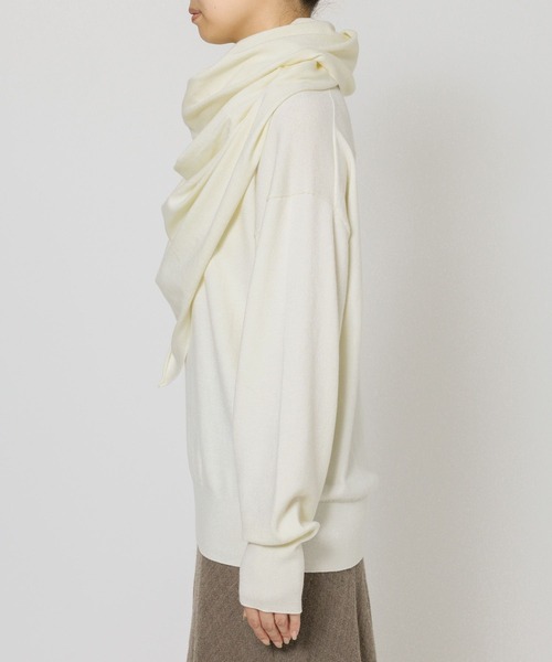 BABYLONE（バビロン）の「レイヤードニットセット（ニット/セーター・レディース・オフホワイト/チャコールグレー・フリー）」の22枚目の写真