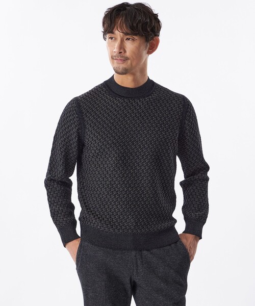 Mick Smoke neck knit — футболка с воротником