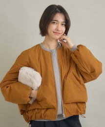 KATHARINE ROSS | 【KATHARINE ROSS】【サスティナブル＆軽暖アウター】Sorona中綿エコブルゾン(ブルゾン)