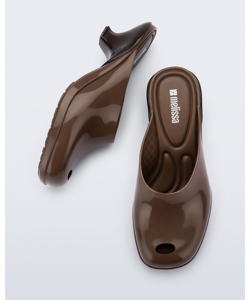 melissa（メリッサ）の「MELISSA GAIA AD（パンプス・レディース・ブラウン/ブラック・37/38/39/35-36）」の2枚目の写真