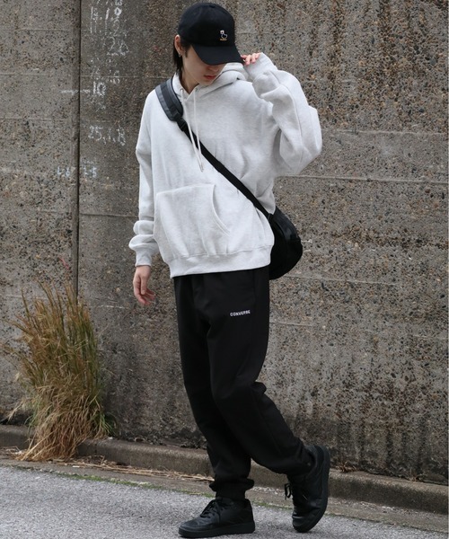 CONVERSE（コンバース）の「【CONVERSE/コンバース】裏ボアボンディング スウェットパンツ（スウェットパンツ・メンズ・カーキ/ブラック・XL/L/M）」の19枚目の写真