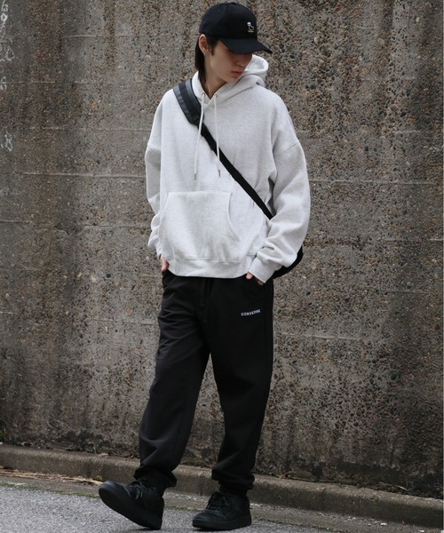 CONVERSE（コンバース）の「【CONVERSE/コンバース】裏ボアボンディング スウェットパンツ（スウェットパンツ・メンズ・カーキ/ブラック・XL/L/M）」の18枚目の写真