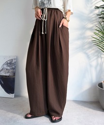 Java（ジャバ）の「《JaVaジャバコラボ》さらり涼感大人のリラックス。 サッカー素材ビックポケットイージーパンツ（その他パンツ）」