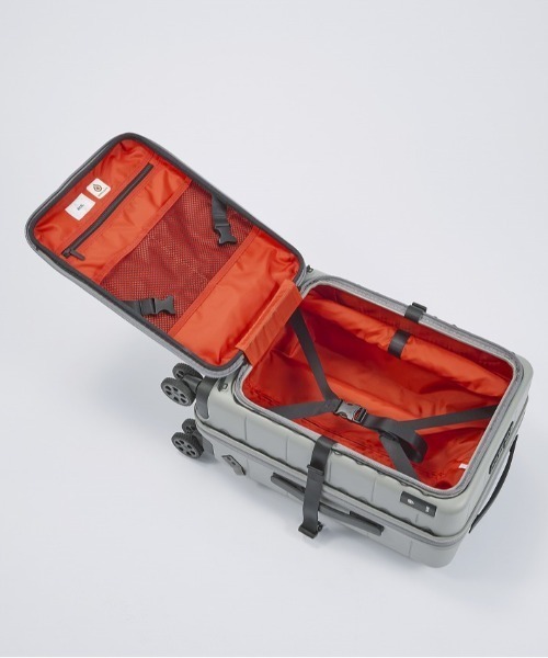 ace.（エース）の「エーストーキョー スーツケース テオフィールドHS 32L 2～3泊 3.4kg 機内持込 フェーズフリー フロントオープン エキスパンド 大型双輪キャスター 05771（スーツケース/キャリーバッグ・メンズ・グレー・S）」の13枚目の写真