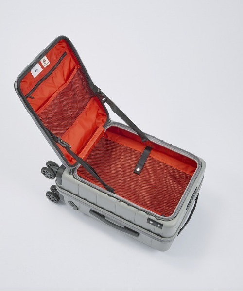 ace.（エース）の「エーストーキョー スーツケース テオフィールドHS 32L 2～3泊 3.4kg 機内持込 フェーズフリー フロントオープン エキスパンド 大型双輪キャスター 05771（スーツケース/キャリーバッグ・メンズ・グレー・S）」の14枚目の写真