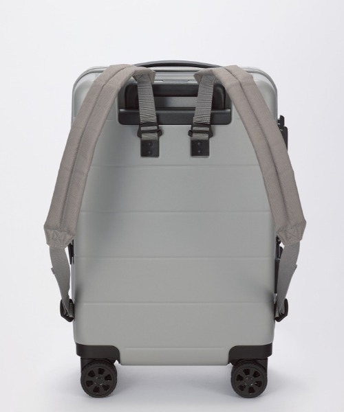 ace.（エース）の「エーストーキョー スーツケース テオフィールドHS 32L 2～3泊 3.4kg 機内持込 フェーズフリー フロントオープン エキスパンド 大型双輪キャスター 05771（スーツケース/キャリーバッグ・メンズ・グレー・S）」の16枚目の写真