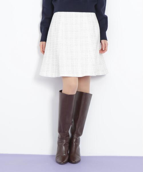 JILL by JILL STUART(ジルバイジルスチュアート)の「◇ラメツィードミニスカート(スカート・レディース・レッド系その他/ホワイト系その他/ブラック系その他・MEDIUM/SMALL)」の11枚目の写真