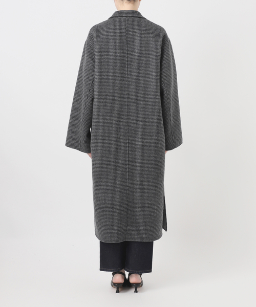SLOBE IENA（スローブイエナ）の「《追加2》souple woolダブルフェイスチェスターコート（チェスターコート・レディース・チャコールグレー・38/36）」の2枚目の写真