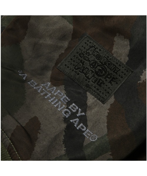 AAPE BY A BATHING APE(エーエイプバイアベイシングエイプ)の「AAPE MAIN JACKET(ミリタリージャケット・メンズ・グリーン系その他2・MEDIUM/SMALL/LARGE/X-LARGE)」の3枚目の写真